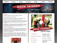 Tablet Screenshot of markskinner.com.au